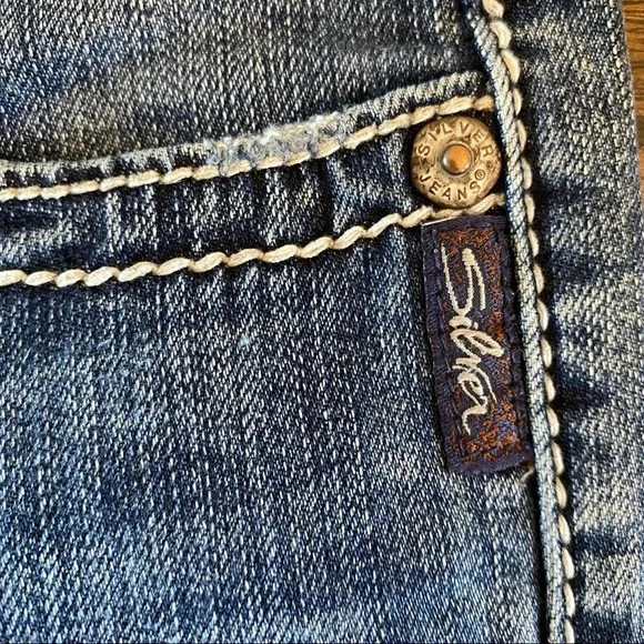 Silver Jeans Santorini size W27 - Picture 3 of 6